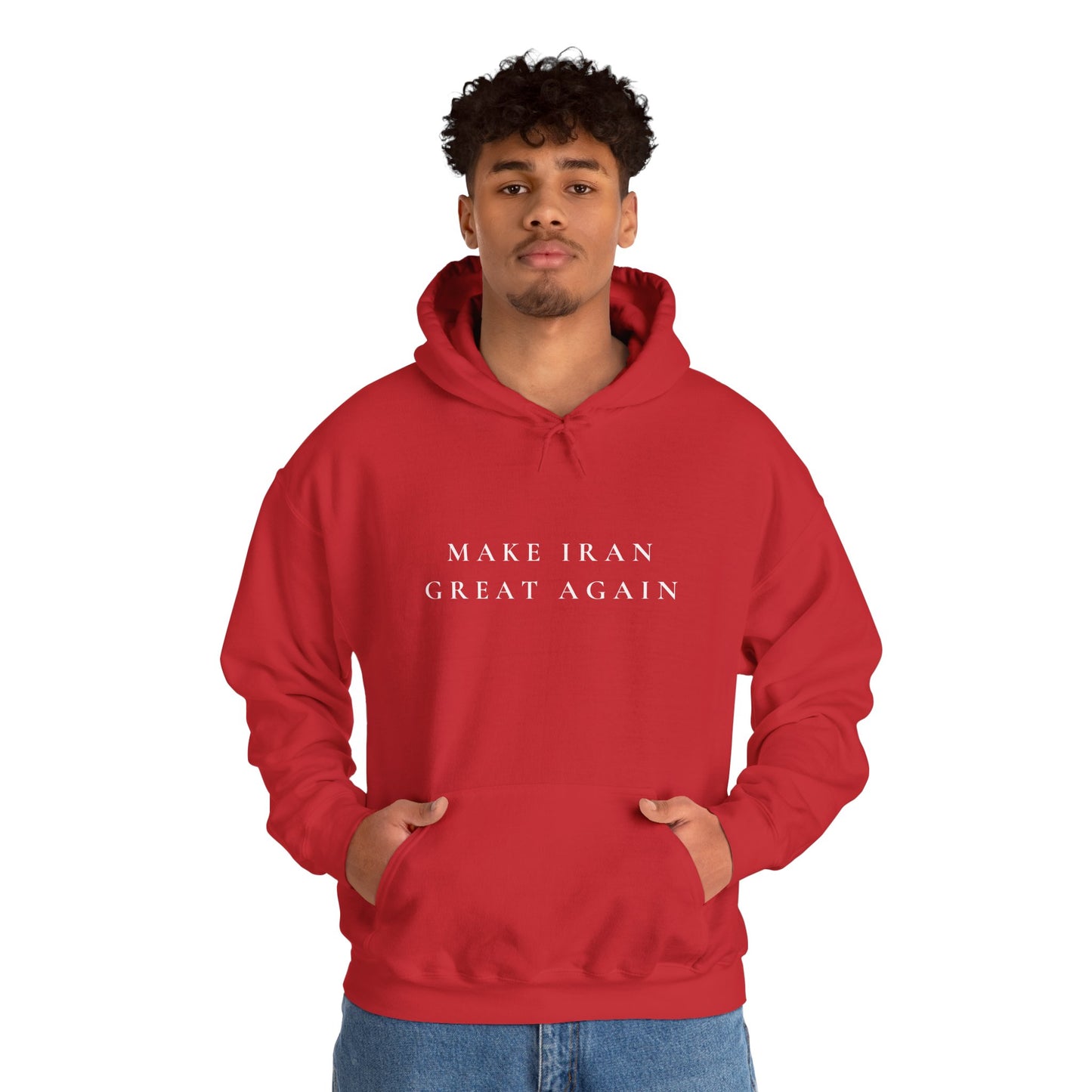 Make Iran Great Again Hoodie — Lion & Sun Persian Pride Hoodie