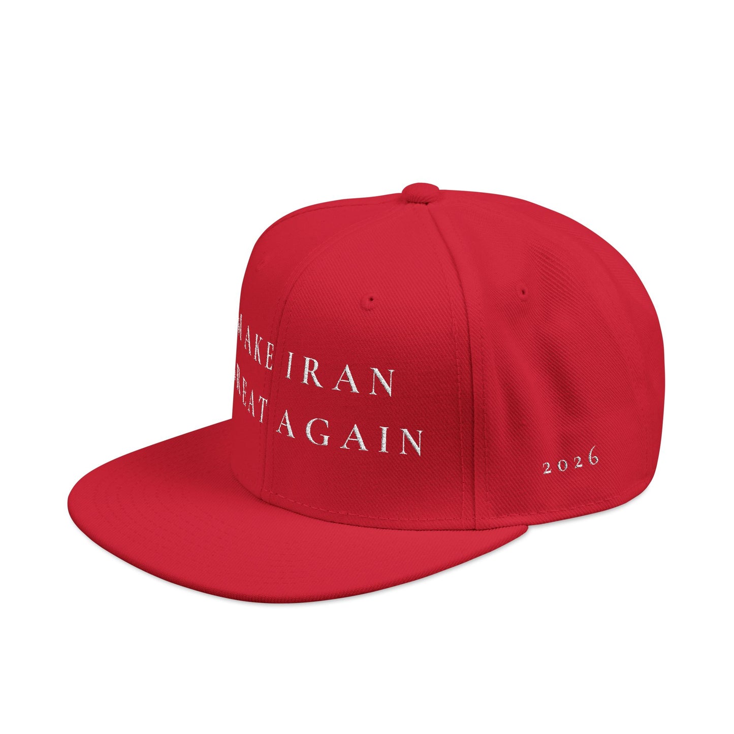 Embroidered 'Make Iran Great Again' Snap Back Cap
