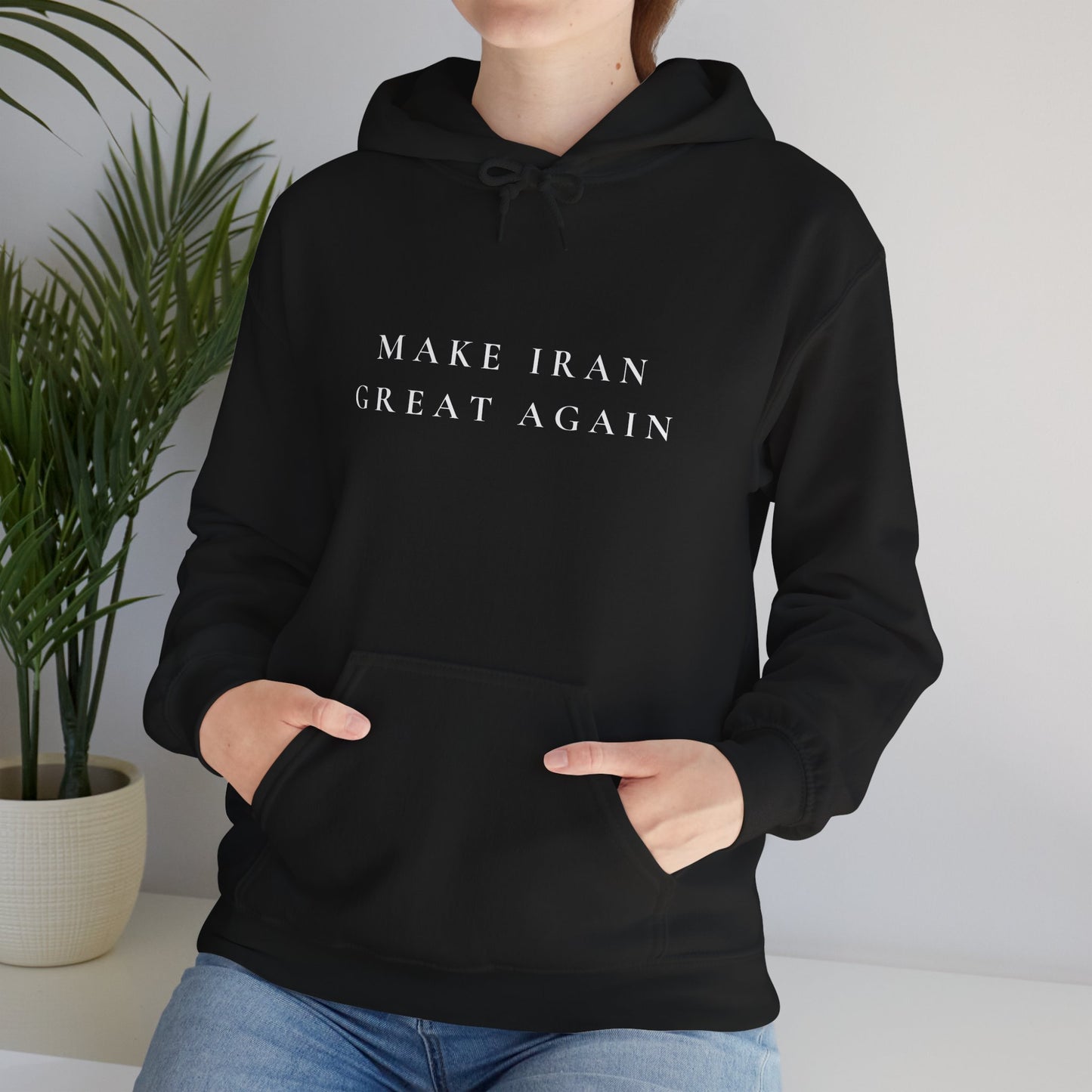 Make Iran Great Again Hoodie — Lion & Sun Persian Pride Hoodie