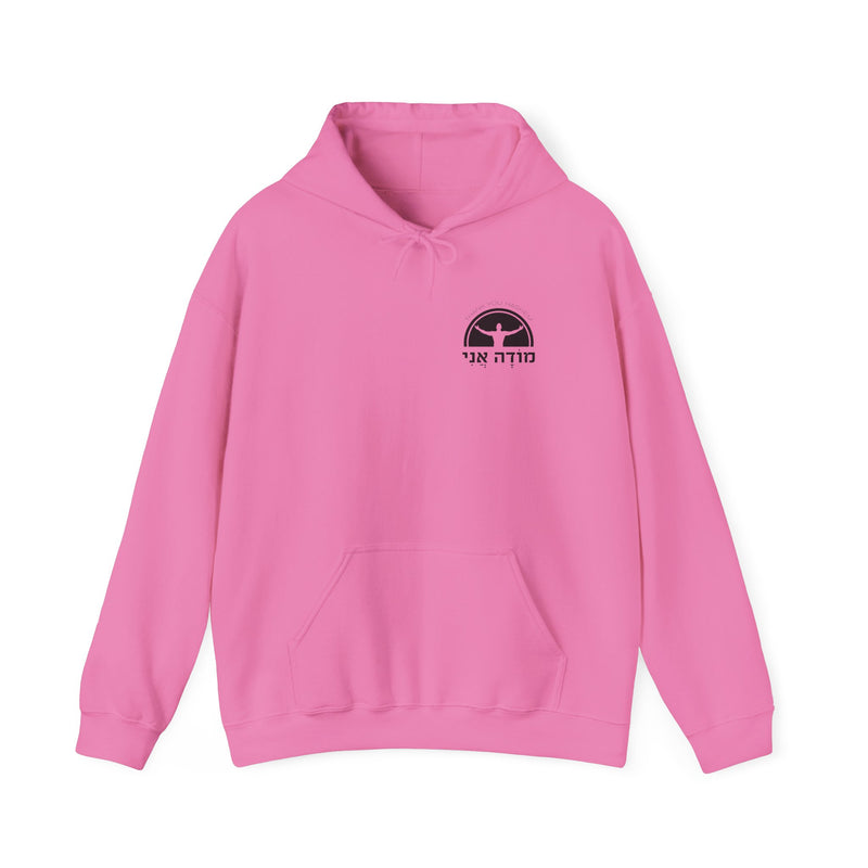 Modah Ani Womens Pink Hoodie
