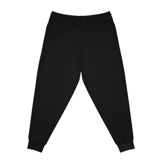 Hebrew 'Toda Ani' Athletic Joggers — Men's Black Casual Sweatpants