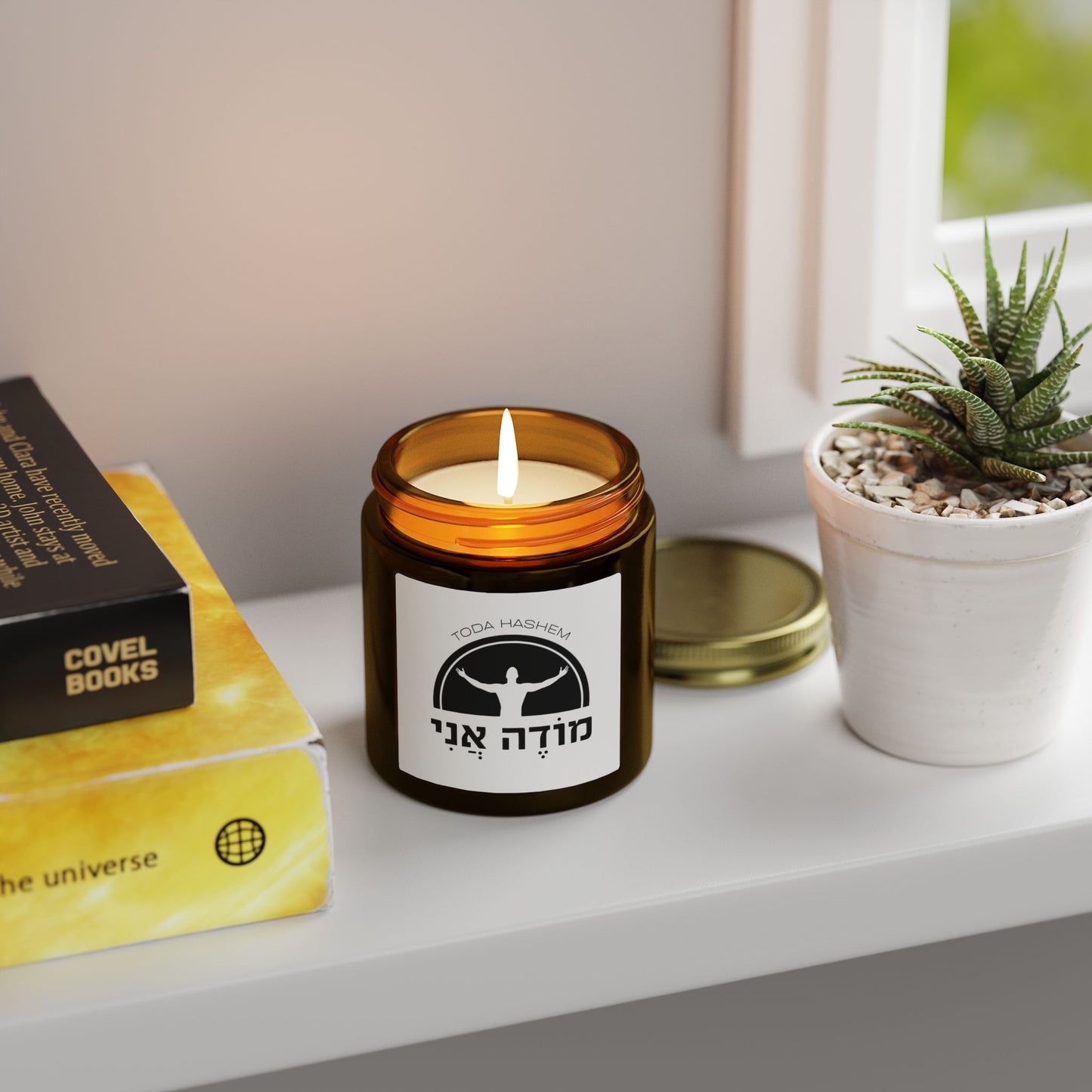 Coconut Apricot Scented Candle - Gratitude Collection
