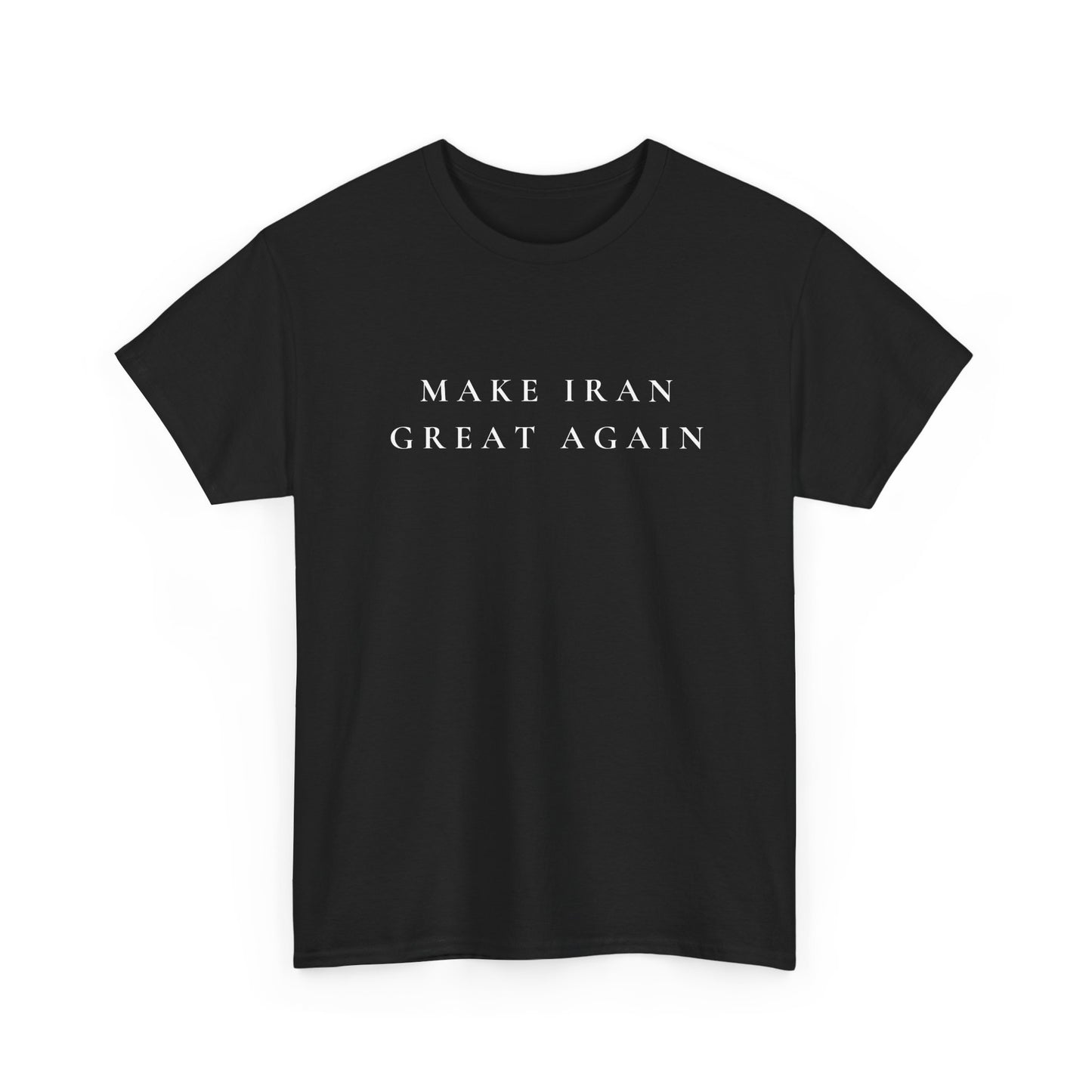 Make Iran Great Again T‑Shirt — Lion & Sun Persian Pride Tee