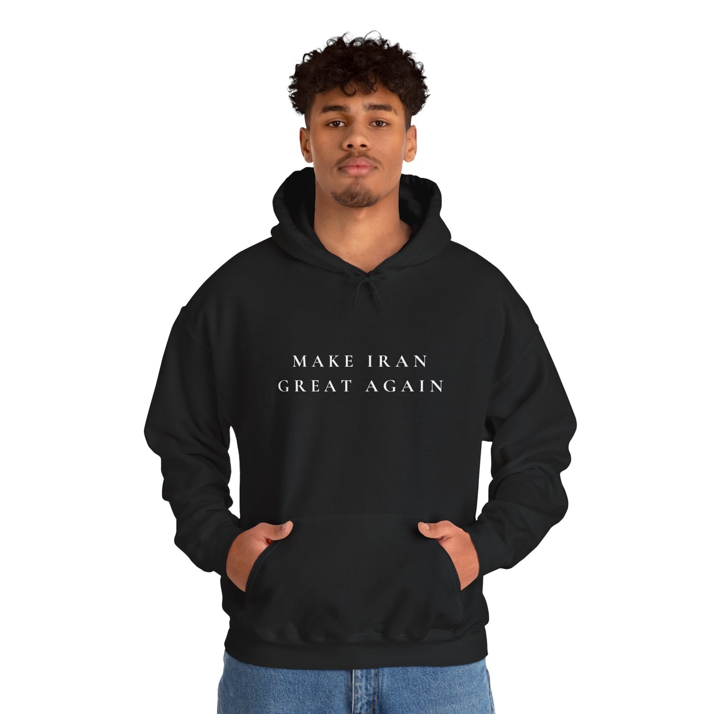 Make Iran Great Again Hoodie — Lion & Sun Persian Pride Hoodie