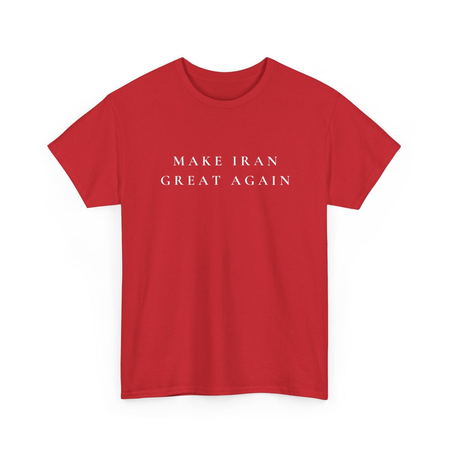 Make Iran Great Again T‑Shirt — Lion & Sun Persian Pride Tee