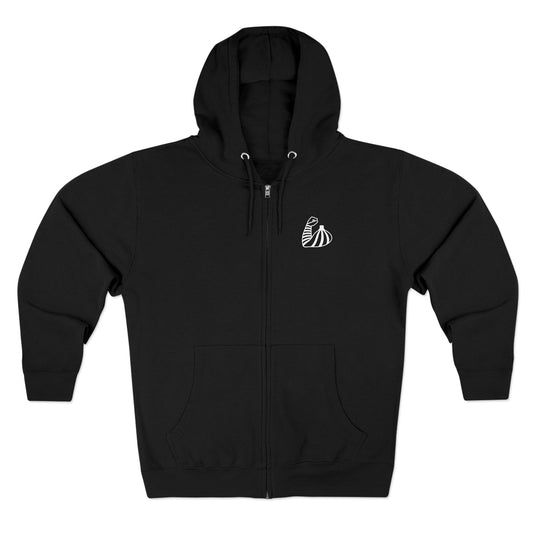 Tefillin Gang Zip Hoodie — Jewish Prayer Tefillin Design