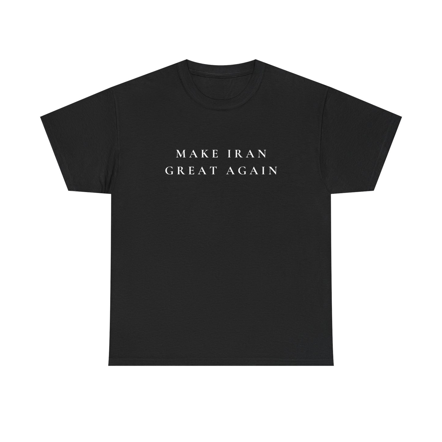 Make Iran Great Again T‑Shirt — Lion & Sun Persian Pride Tee