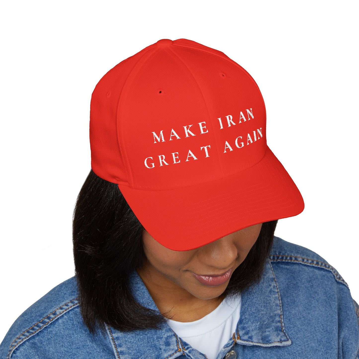 Embroidered "Make Iran Great Again" Hat