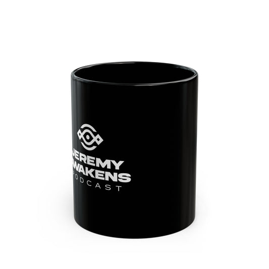 Jeremy Awakens Podcast Black Mug — 11oz/15oz Coffee Cup