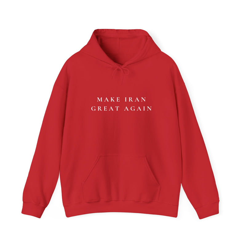 Make Iran Great Again Hoodie — Lion & Sun Persian Pride Hoodie