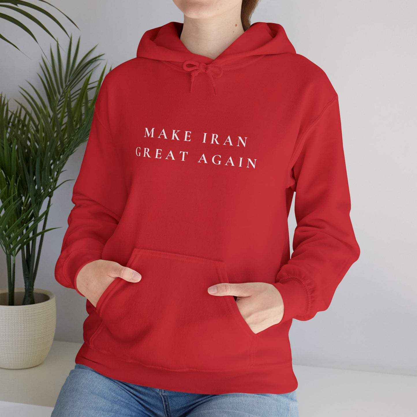 Make Iran Great Again Hoodie — Lion & Sun Persian Pride Hoodie